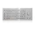 metal keyboard trackball